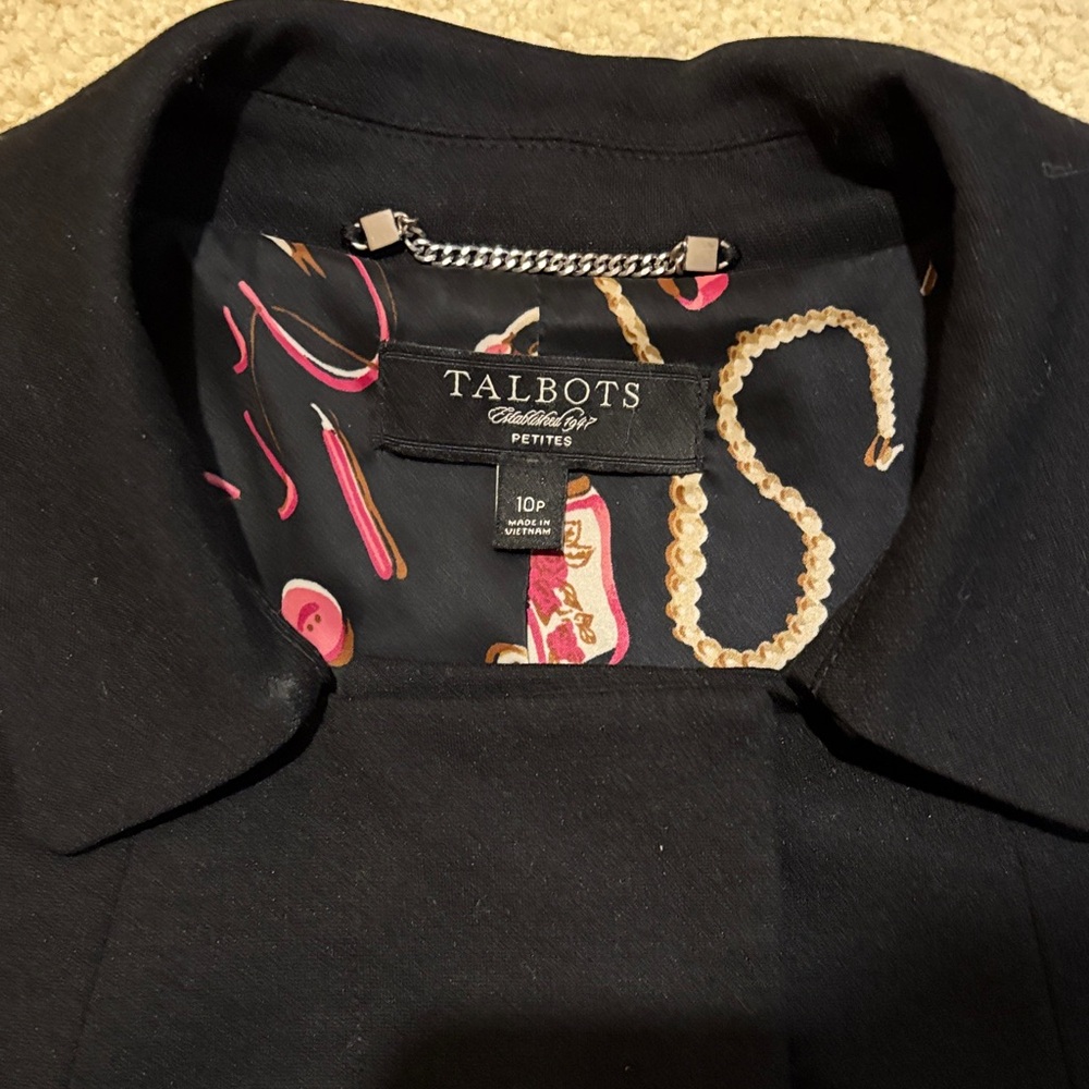 Talbots Elegant Black Jacket - image 2